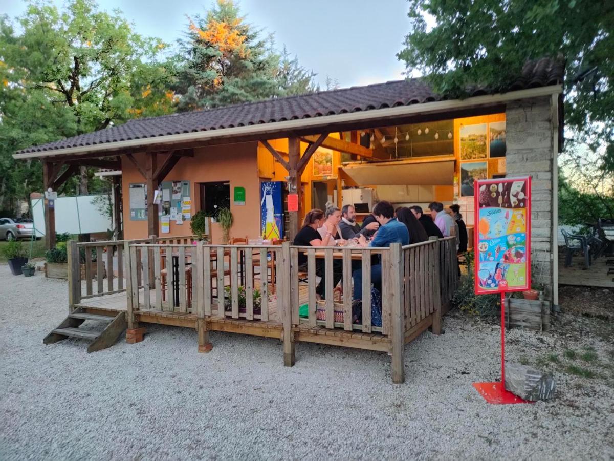 Camping Le Bel Air Tente Insolite Sibley'S 4 Personnes-Le Romarin Limogne-en-Quercy 外观 照片